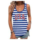 Lg Patriotic Womens Tank Top