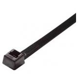 100ct Advanced Cable Ties Nylon Black 7in