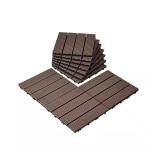 27ct Interlocking Deck Tiles Plastic