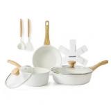 11pc Ceramic Nonstick Pots & Pans Set