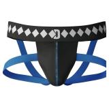MMA Four-Strap Jock with Cup Pocket Medium Diamond