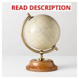 10in Tabletop Globe Hearth & Hand with Magnolia