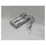 2-Slot 3.7V Li-ion Battery Charger