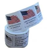 100pc Forever Flag Stamp USA Patriotic