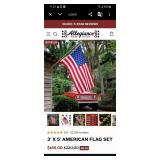 5.5ft Flag Pole Allegiance Flags