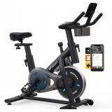 MERACH Exercise Bike with App