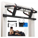 Adjustable Doorway Pull Up Bar w/Bands