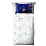 3pc Among Us Crewmates Twin Sheet Set, Microfiber