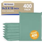 400pc Metronic Poly Mailers 14.5x19in