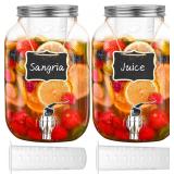 Eleganttime 1 Gallon Glass Dispensers
