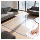 1.5mm Thick Clear Table Cover, 3x4ft