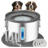 14L No Spill Dog Water Bowl, Stainless