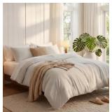 Bedsure Comforter 3pc Set Queen