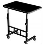 Office Table Home/Work Desk Adjustable Black