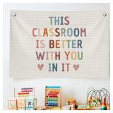 Boho Classroom Wall Decor 30x20in
