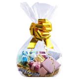 60pc Clear Cellophane Bags 24x30in