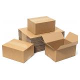 50pk Small Shipping Boxes 8x6x4in