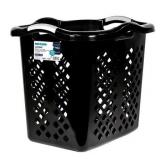 Home Logic 2 Bushel Laundry Basket, Black