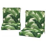 2ct DYTXIII Outdoor Chair Cushions 20x17in
