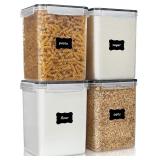 4pc Vtopmart Large Storage Containers 5.2L