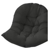 BLACK Hammock Swing Chair Cushion for In/Out