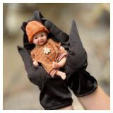 Abenduot 5in Mini Silicone Reborn Doll