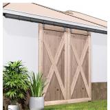 DIYHD Barn Door Hardware Kit, 2x48in