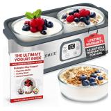 Probiotic Yogurt Maker: Adjustable Time/Temp