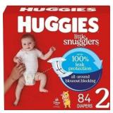 84ct Huggies Little Snugglers Size 2