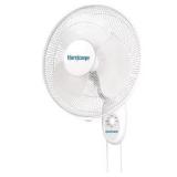 16in Oscillating Wall Mount Fan 3-Speed