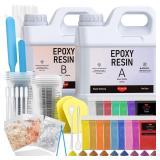 80oz Epoxy Resin Kit with 16 Colors