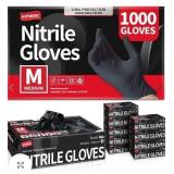1000ct M Powder Free Nitrile Gloves, 5 mil