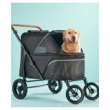Large Zoosky All-Terrain Pet Stroller 34x21x36.6in