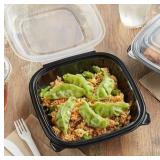 100ct Choice Microwavable Take-Out Container 8x3in