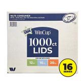 1000ct WinCup Lids 12-20oz