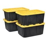 4pk Member's Mark Storage Tote 27gal