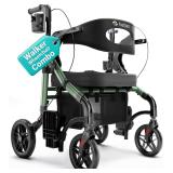 2in1 Adjustable Walker Wheelchair Combo 29.5x28in