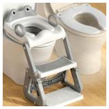 Training Potty Seat Folding Grey Mallify