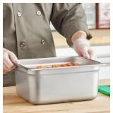 3ct Choice 1/2 Size Steam Table Pan 6in Deep