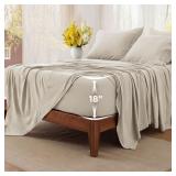 6pc QUEEN Bedsure Deep Pocket Sheets
