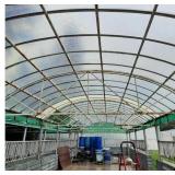 FRP Poly Roofing 39.4inX32.8ft