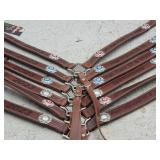6pk Personalized Metal / Leather Bridles