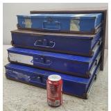 4 Drawer Lawson Pullout Cabinet 15x17x20.5in