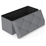 30x15x15in Storage Ottoman Bench