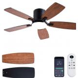 42in Ceiling Fan w/Lights & Remote