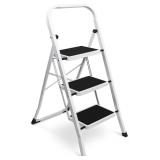 3 Step Foldable Ladder 40.5x18.1x26.3