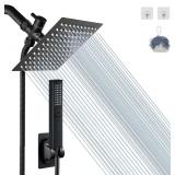 8in Rainfall Shower Head w/Handheld Spray