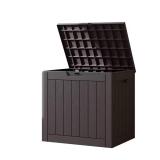 31gal Locking Outdoor Resin Deck Box