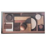 Abstract Unframed Photo 46x23in