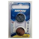 6pc Rayovac Mercury Free 2032 Battery 3V